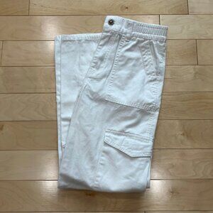 Women cargo casual straight leg pants